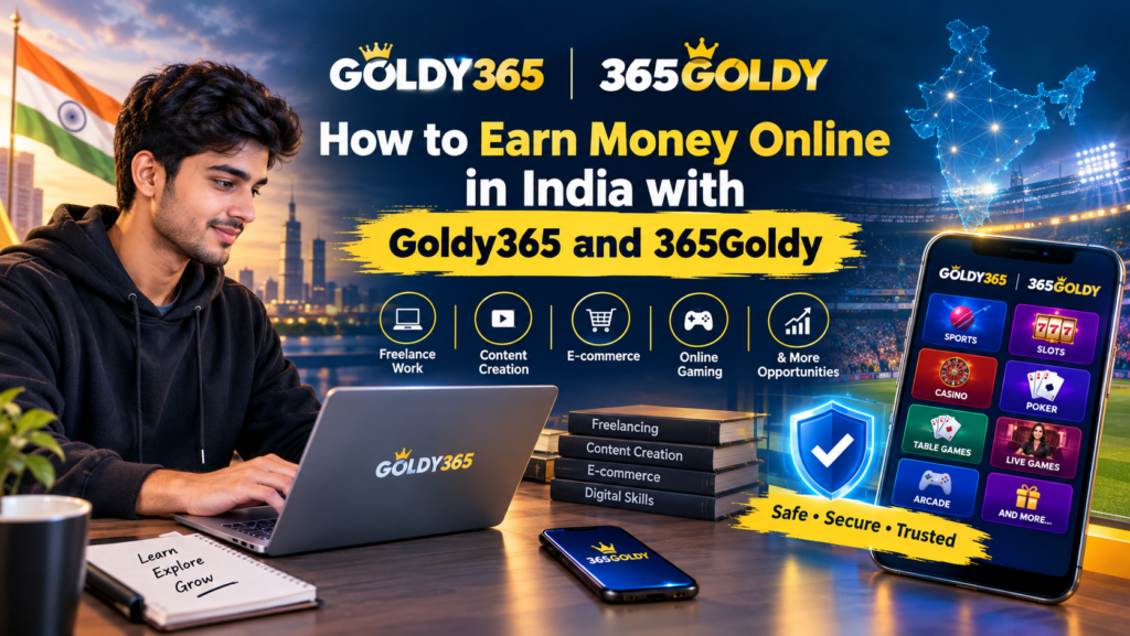 How to Earn Money Online in India with Goldy365 and 365Goldy